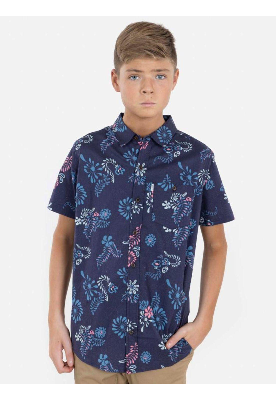 Camisa 6C442 Juvenil Multicolor Rip Curl-0