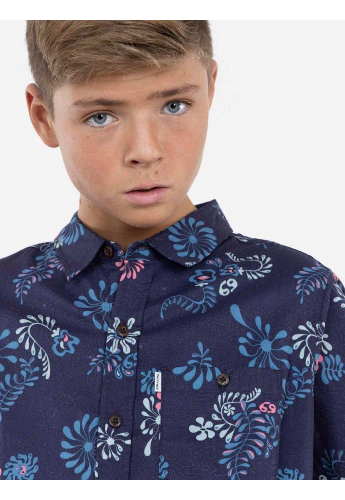 Camisa 6C442 Juvenil Multicolor Rip Curl-2
