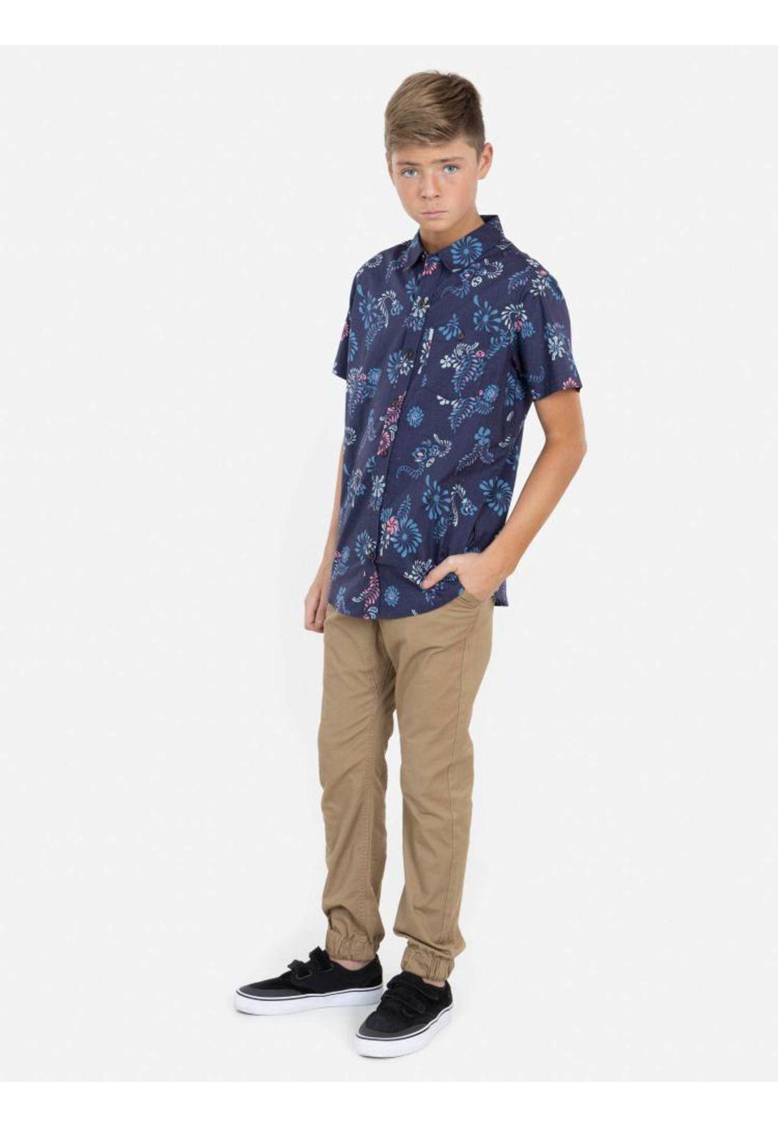Camisa 6C442 Juvenil Multicolor Rip Curl-3
