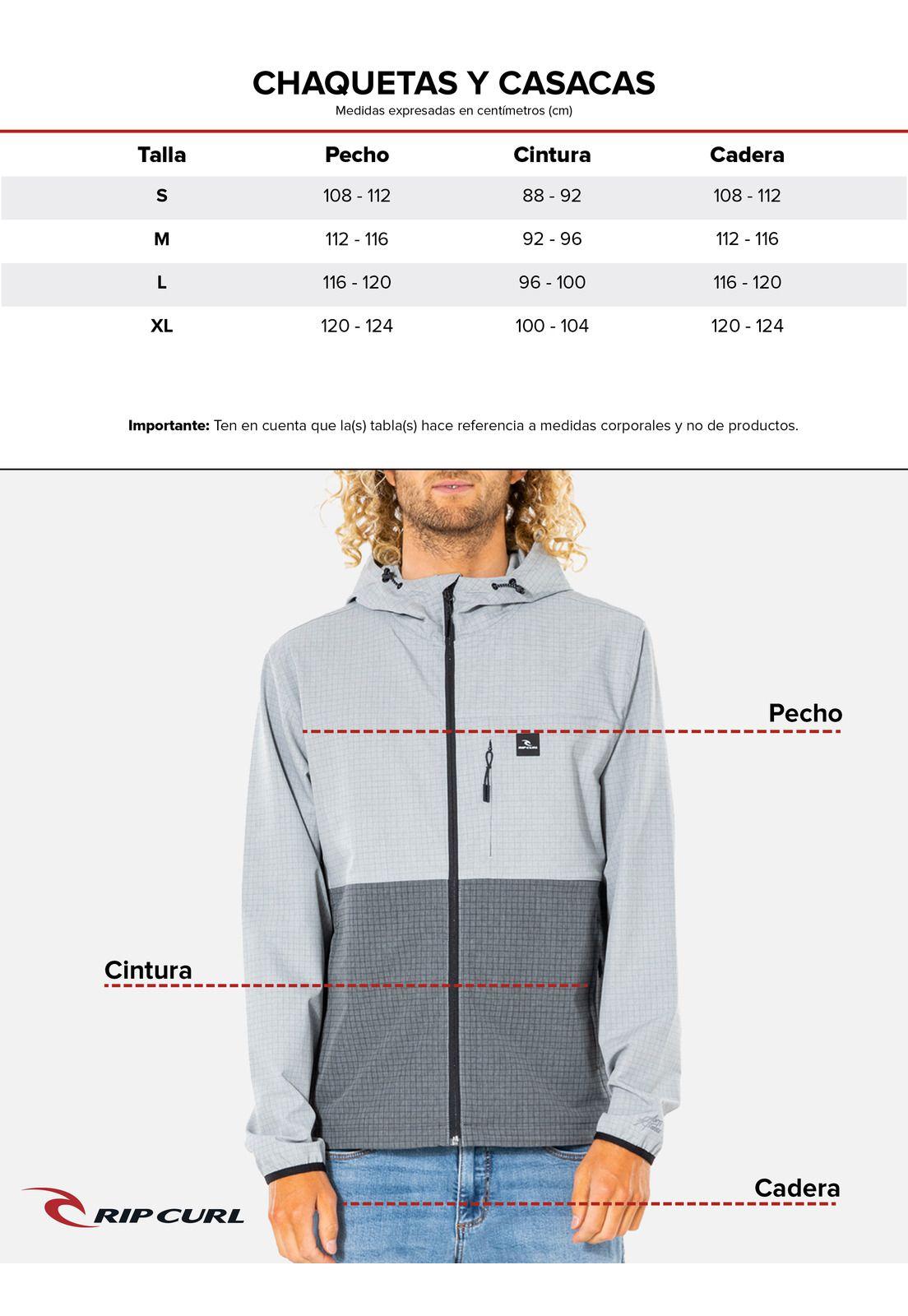 Parka Escudit Gris Hombre Rip Curl-4