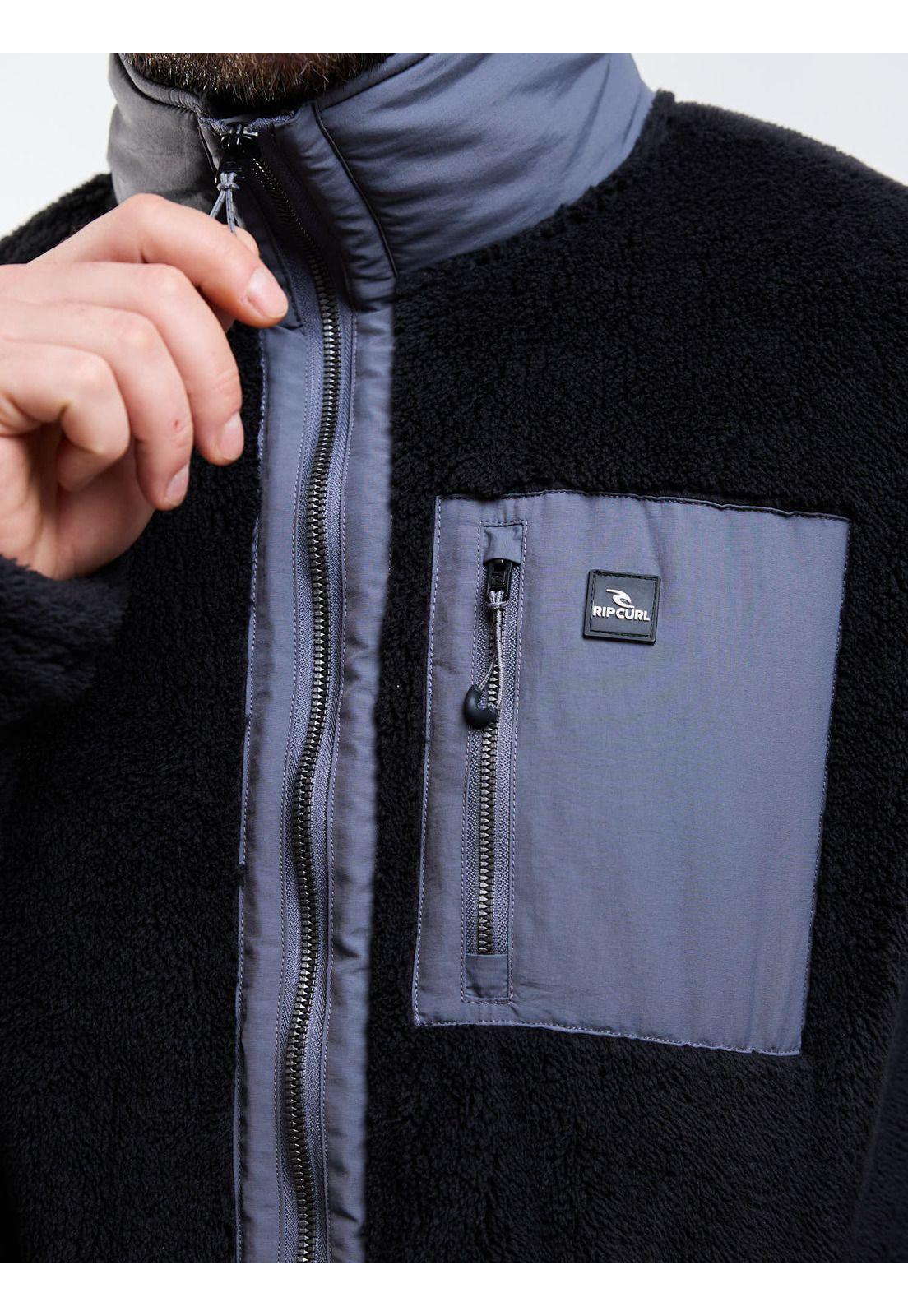 Poleron Chiporro Foam Negro Hombre Rip Curl-3