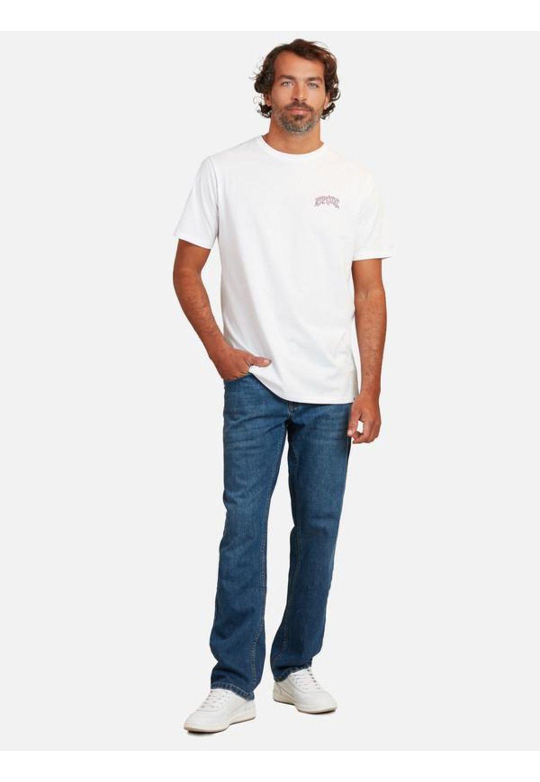 Polera M/C Tribal Diamond Blanco Hombre Ripcurl-3