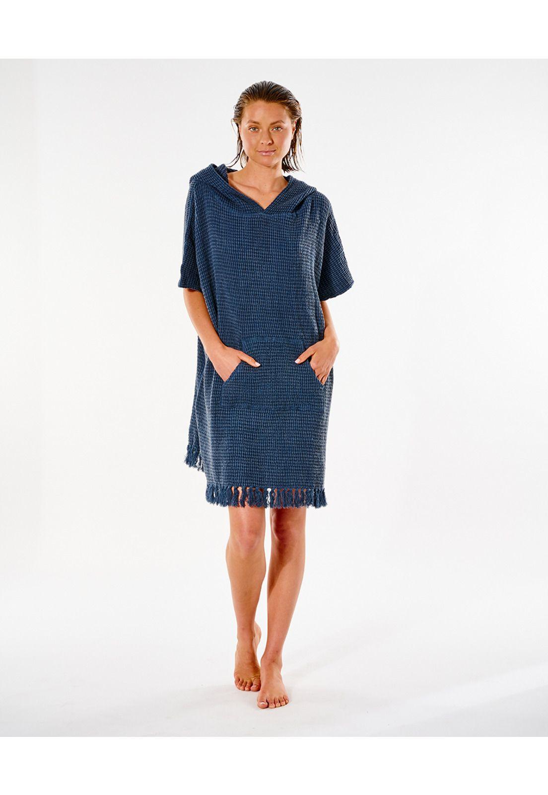 Toalla STONEWASH HOOD TOWEL Mujer Azul Rip Curl-0