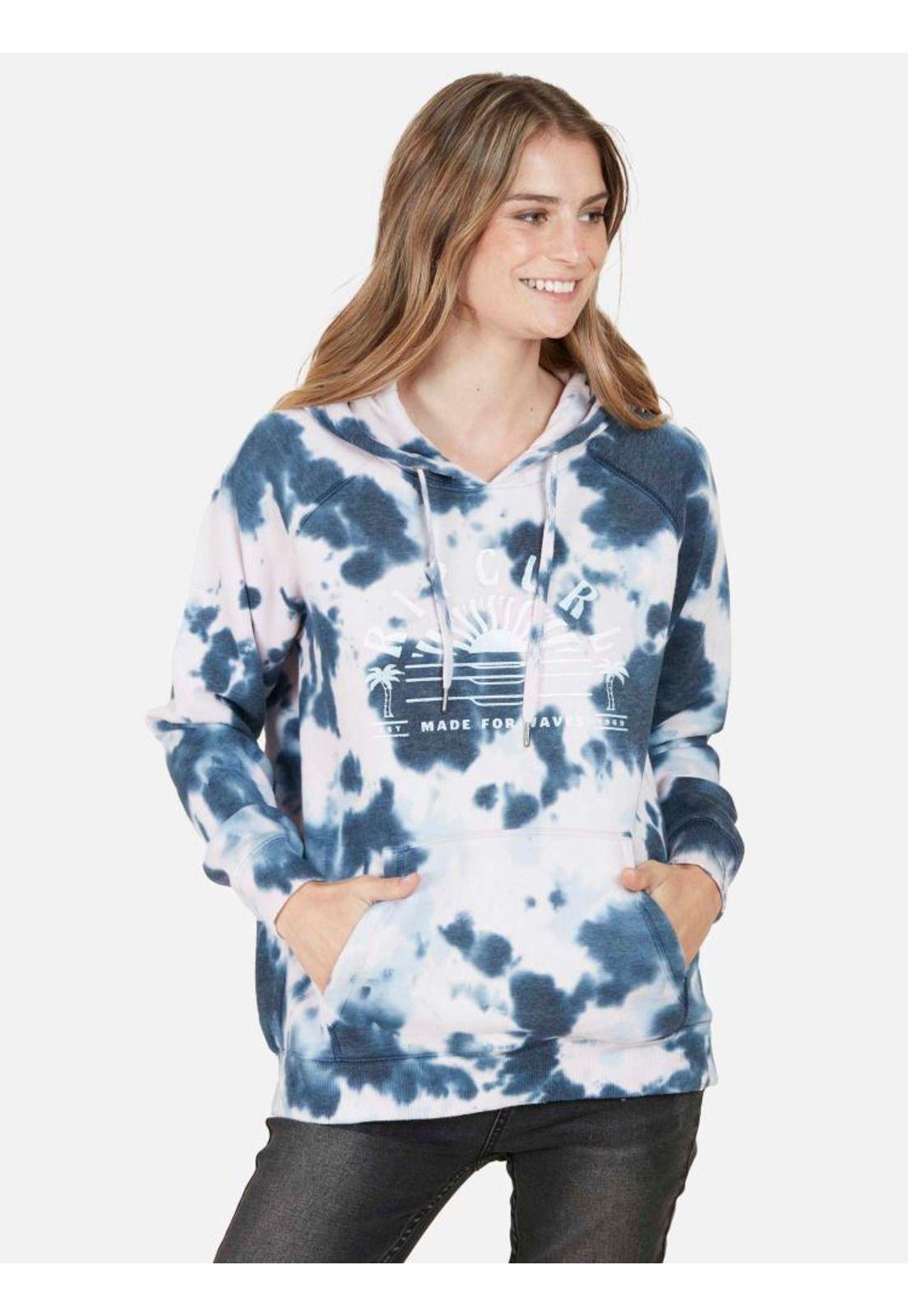 Poleron Mujer Sky Tie Dye Multicolor Rip Curl-0