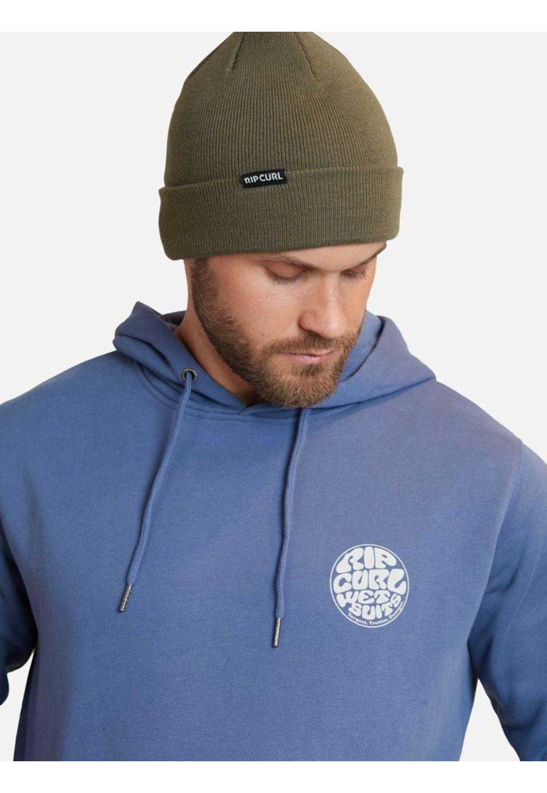 Poleron Wetsuit logo Hoodie Azul Hombre Rip Curl-2