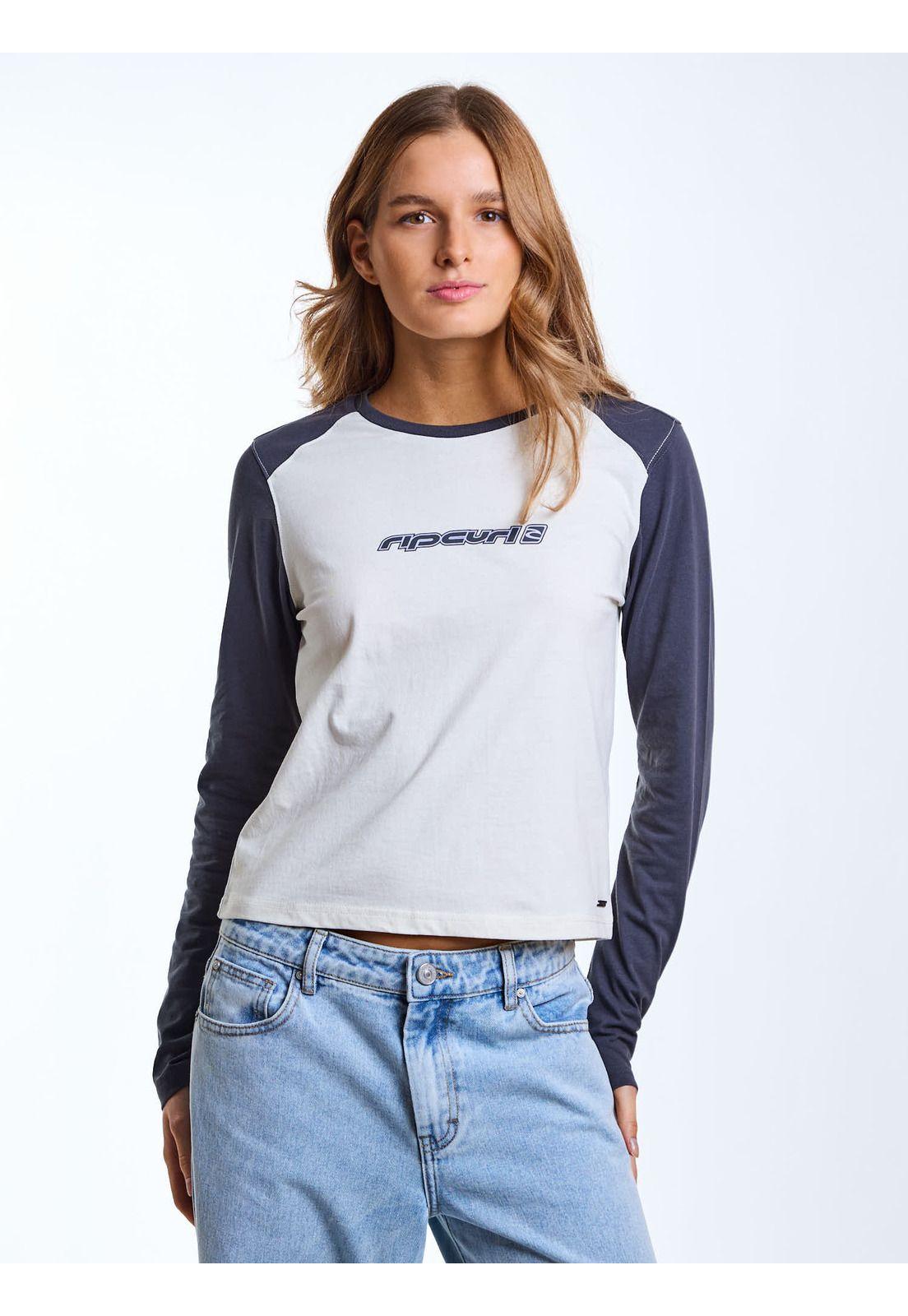 Polera ML Néa Beige Mujer Rip Curl-5