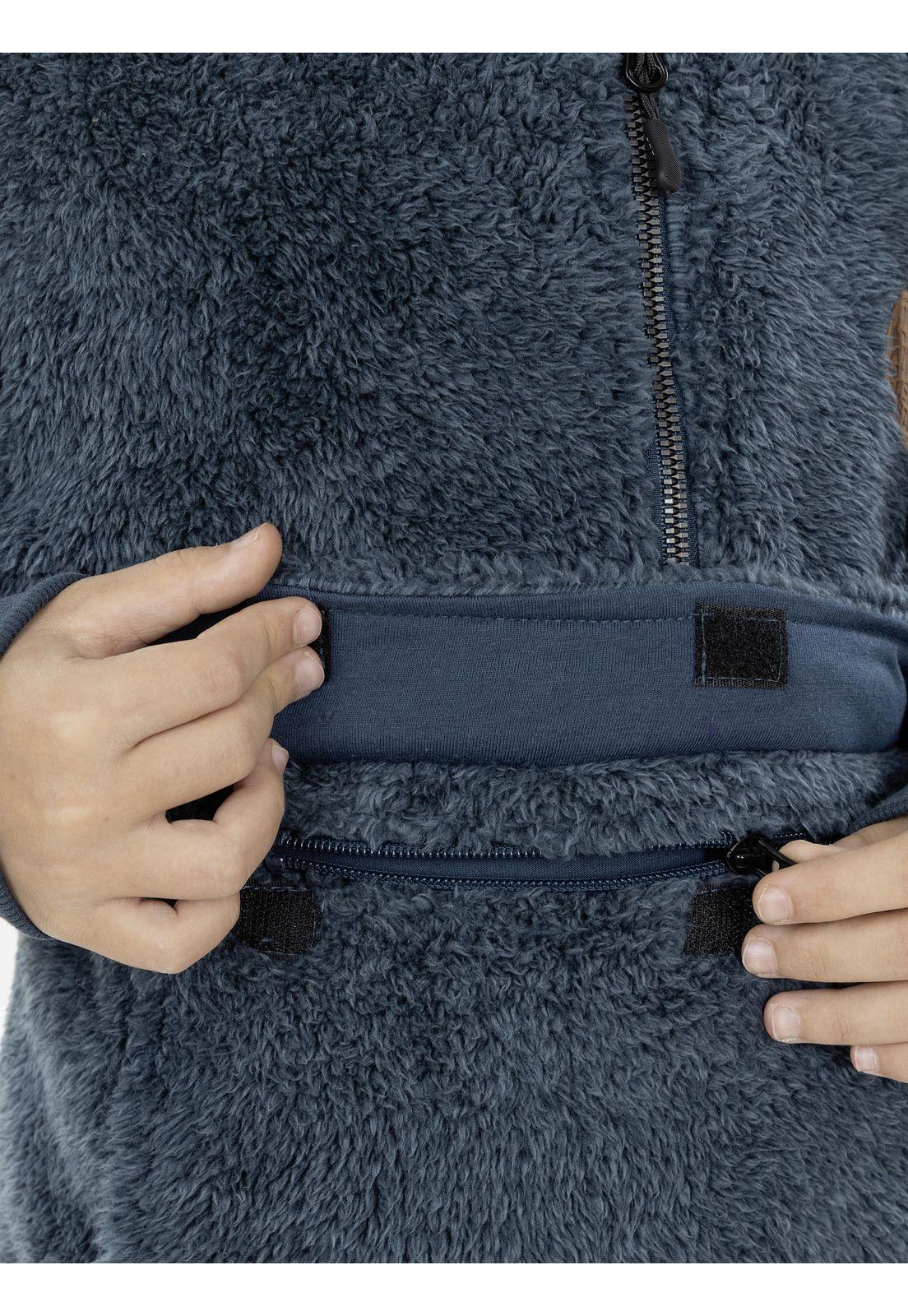 Poleron Juvenil Azul 6O352-MI20 Rip Curl-4