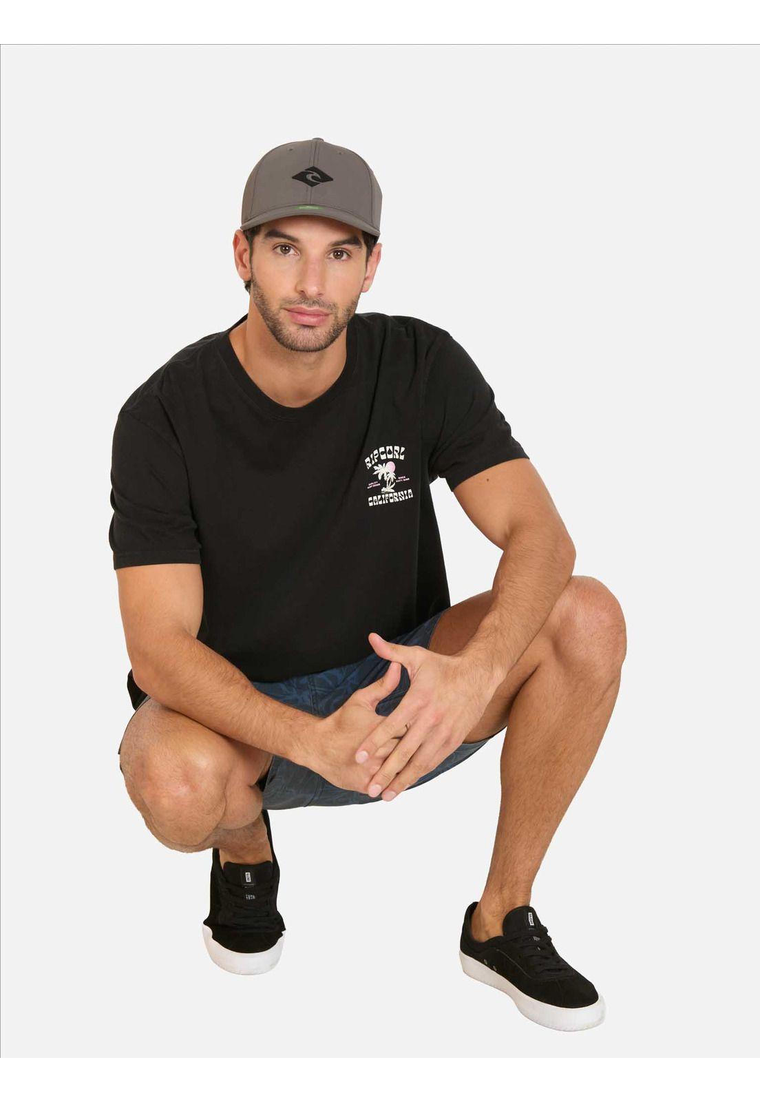 Polera MC Sail Negro Hombre Rip Curl-3