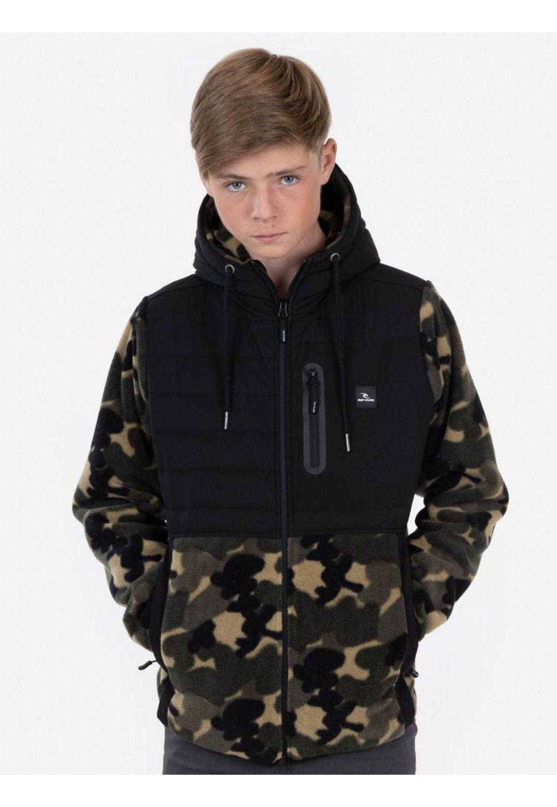 Poleron CAMO STREET Juvenil Multicolor Rip Curl-1