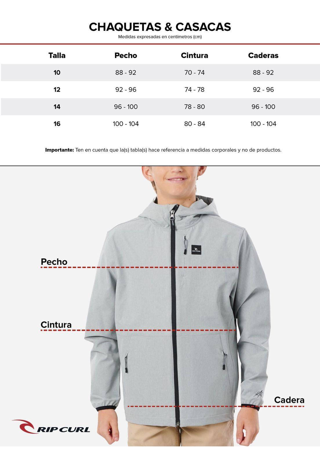 Parka Endless Gris Infantil Rip Curl-7