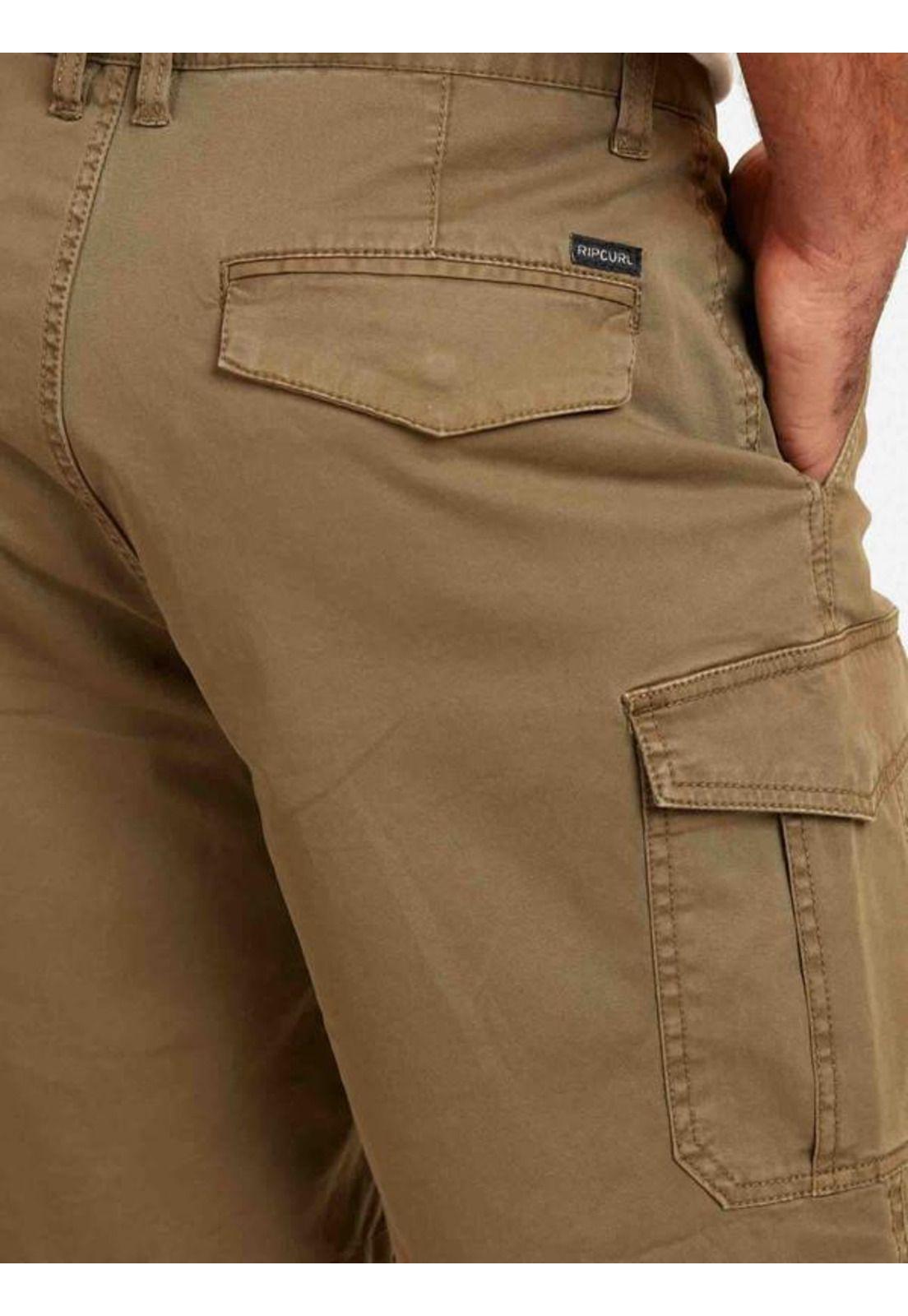 Short Pigment Cargo Caramelo Hombre Ripcurl-2