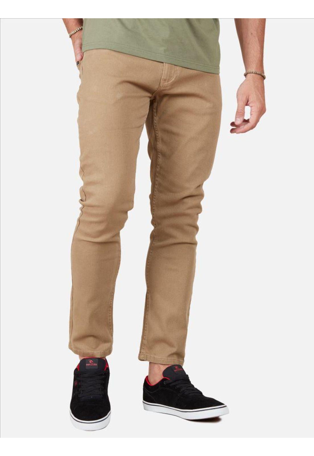 Pantalon Skinny 6N255-MI22 Café Hombre Rip Curl-0