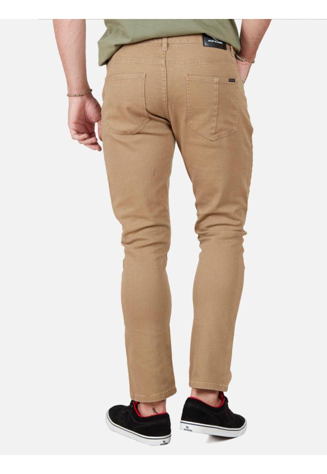 Pantalon Skinny 6N255-MI22 Café Hombre Rip Curl-1