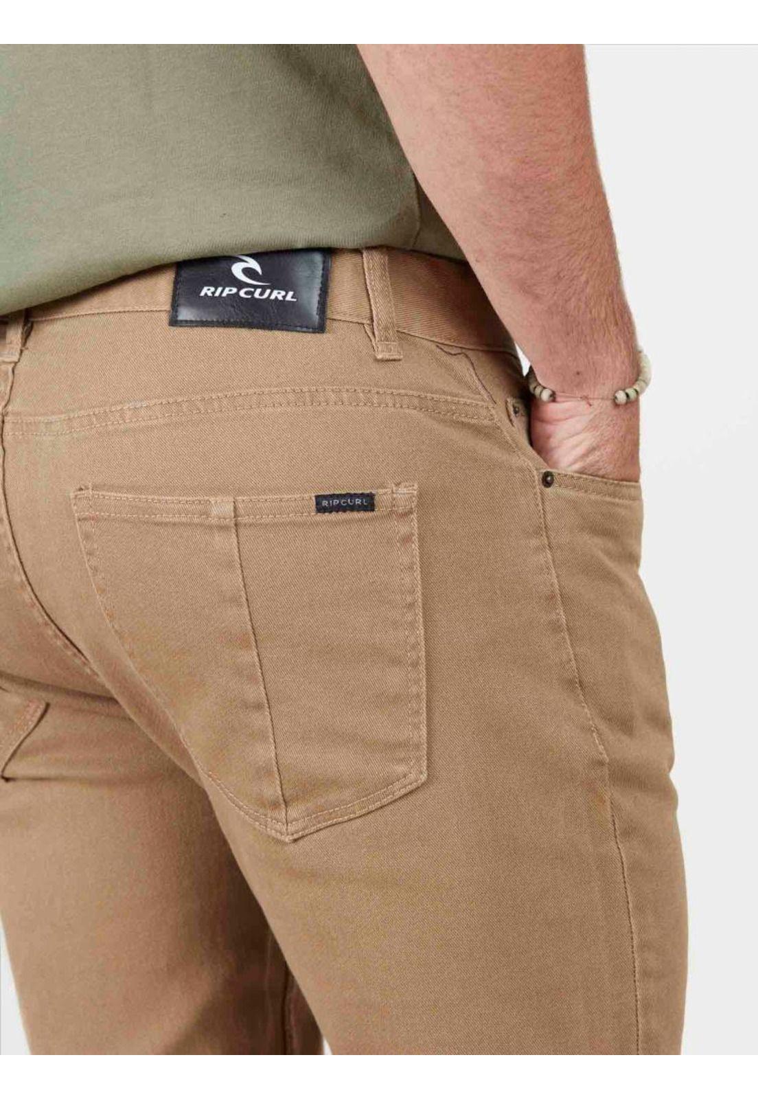 Pantalon Skinny 6N255-MI22 Café Hombre Rip Curl-4