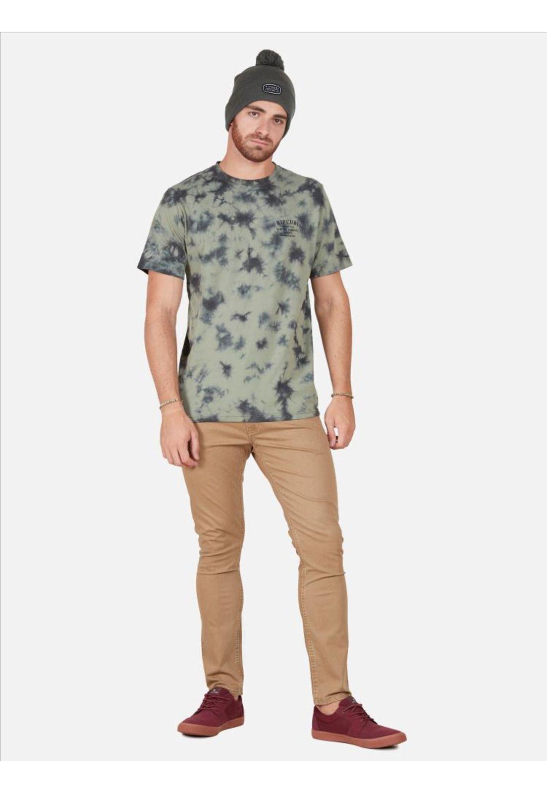 Polera MC BURNED WOOD Multicolor Hombre Rip Curl-3