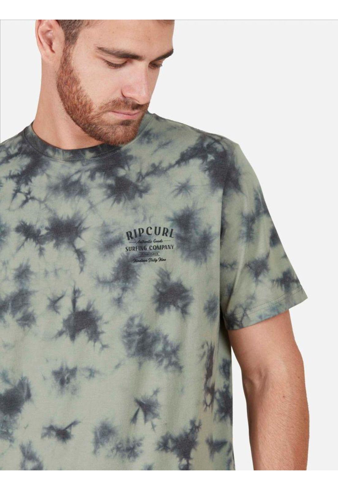 Polera MC BURNED WOOD Multicolor Hombre Rip Curl-4