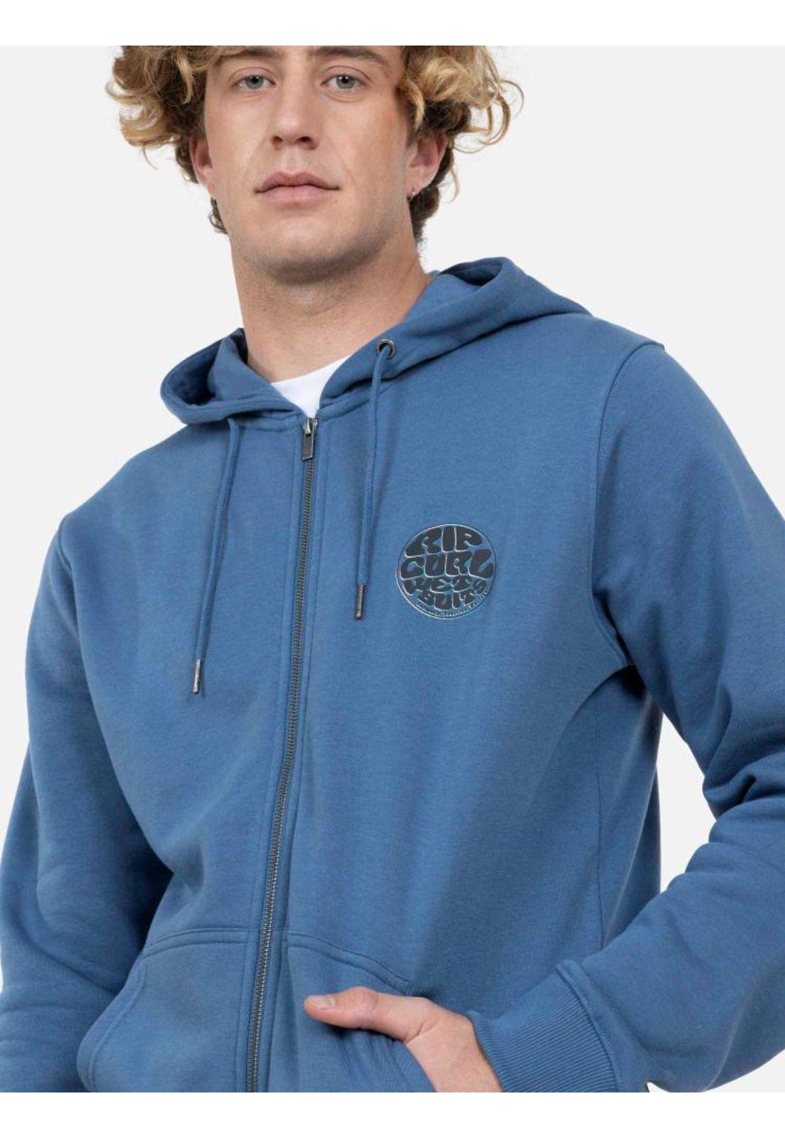 Poleron Fullzipper Hombre 6O354-MV22 Gris Rip Curl-2