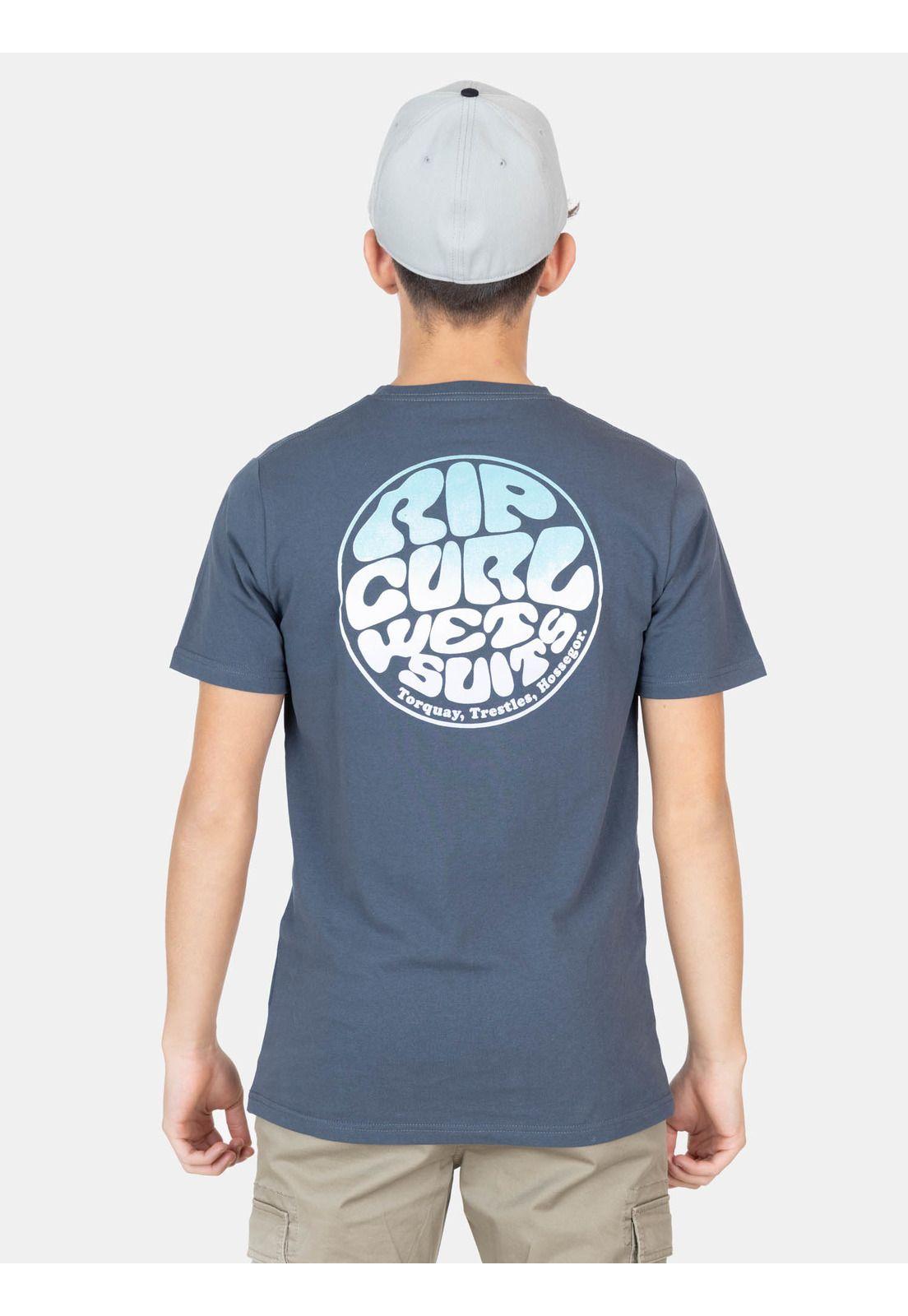 Polera MC Breezer Gris Infantil Rip Curl-1