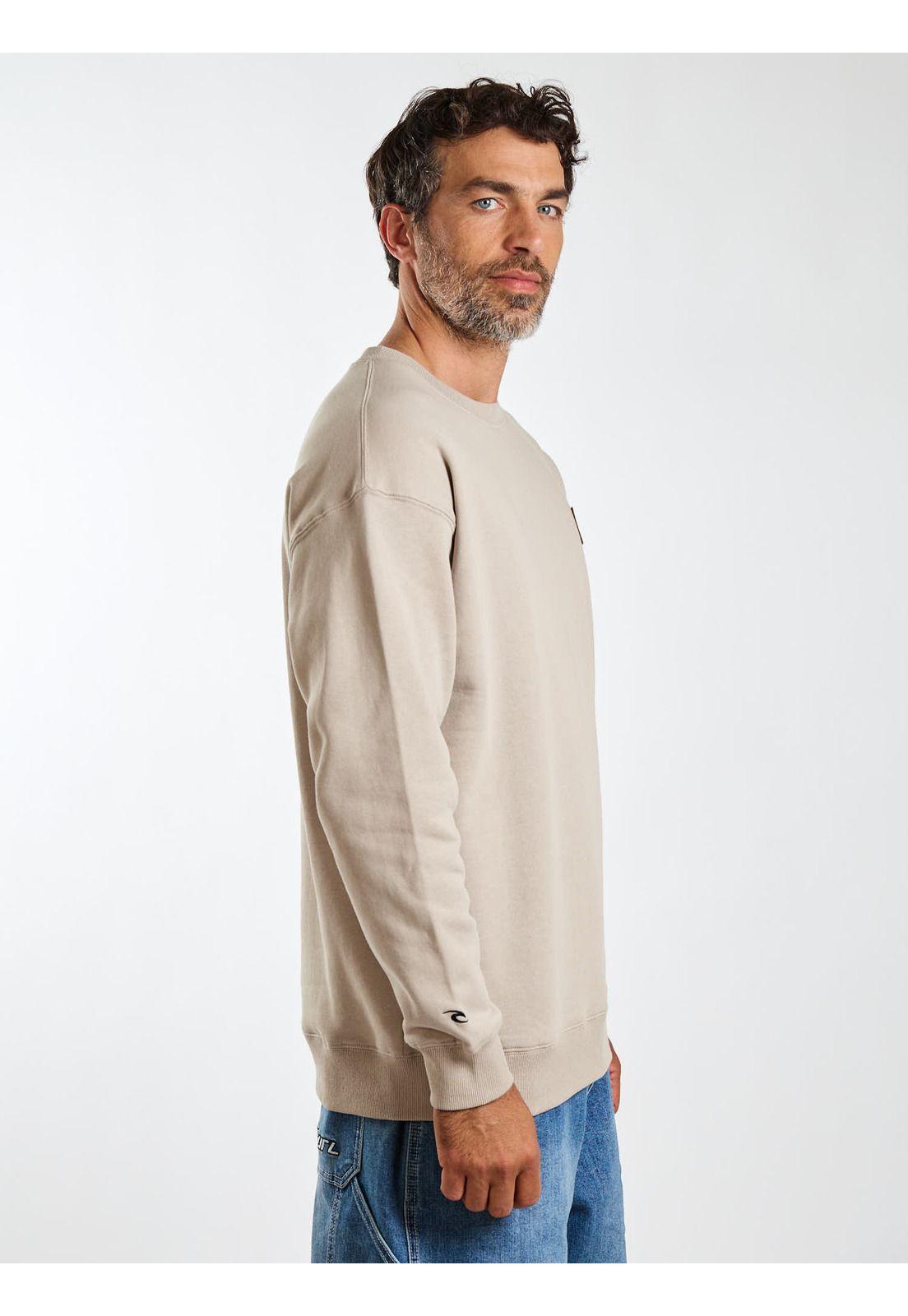 Poleron CR Lowtide Beige Hombre Rip Curl-3