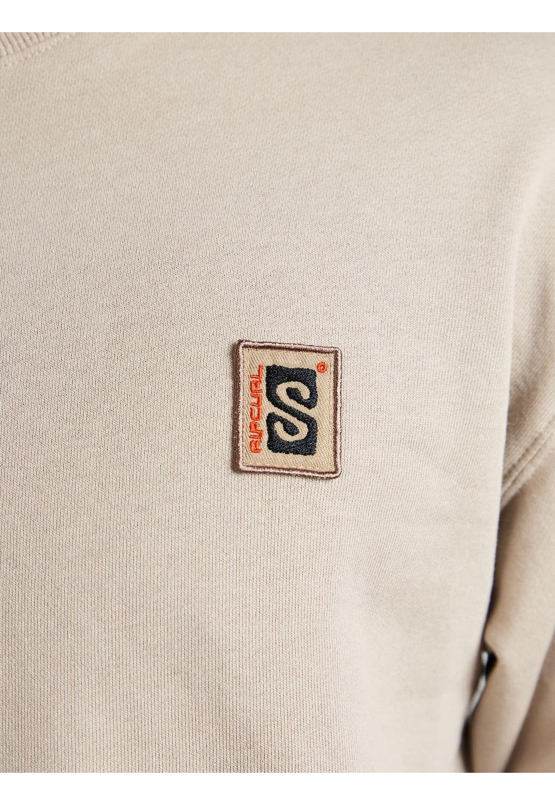 Poleron CR Lowtide Beige Hombre Rip Curl-5