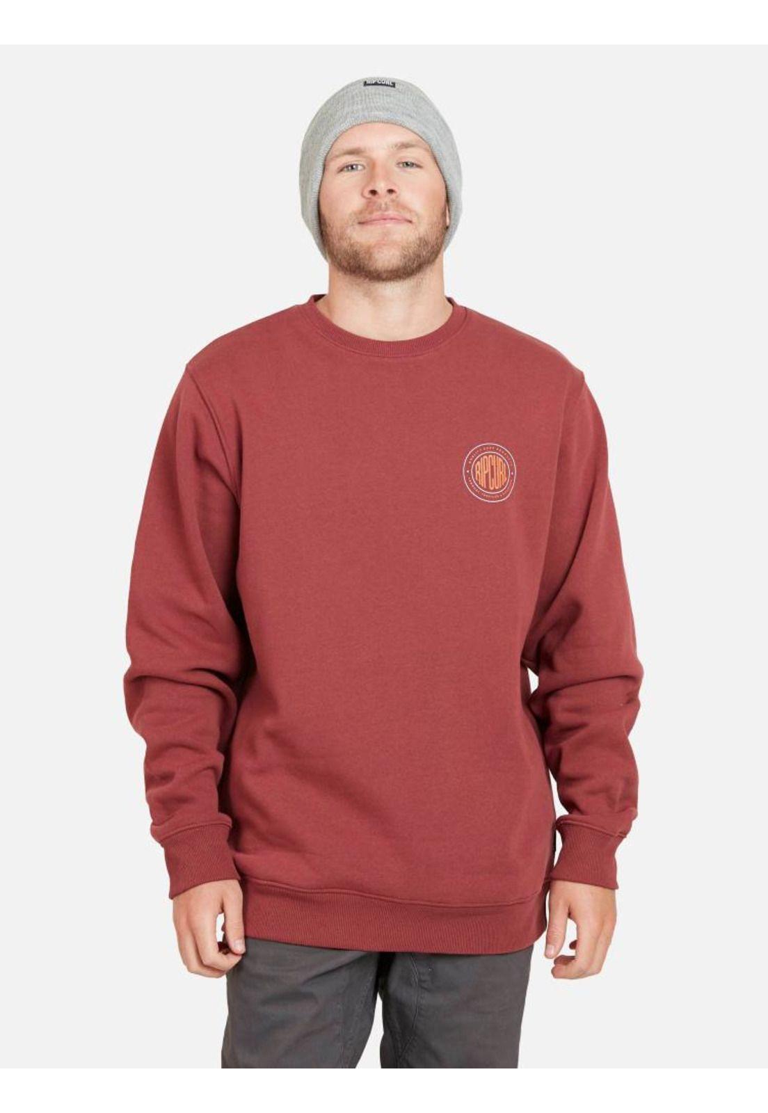 Poleron RP SURF Hombre Rojo Oscuro Rip Curl-0