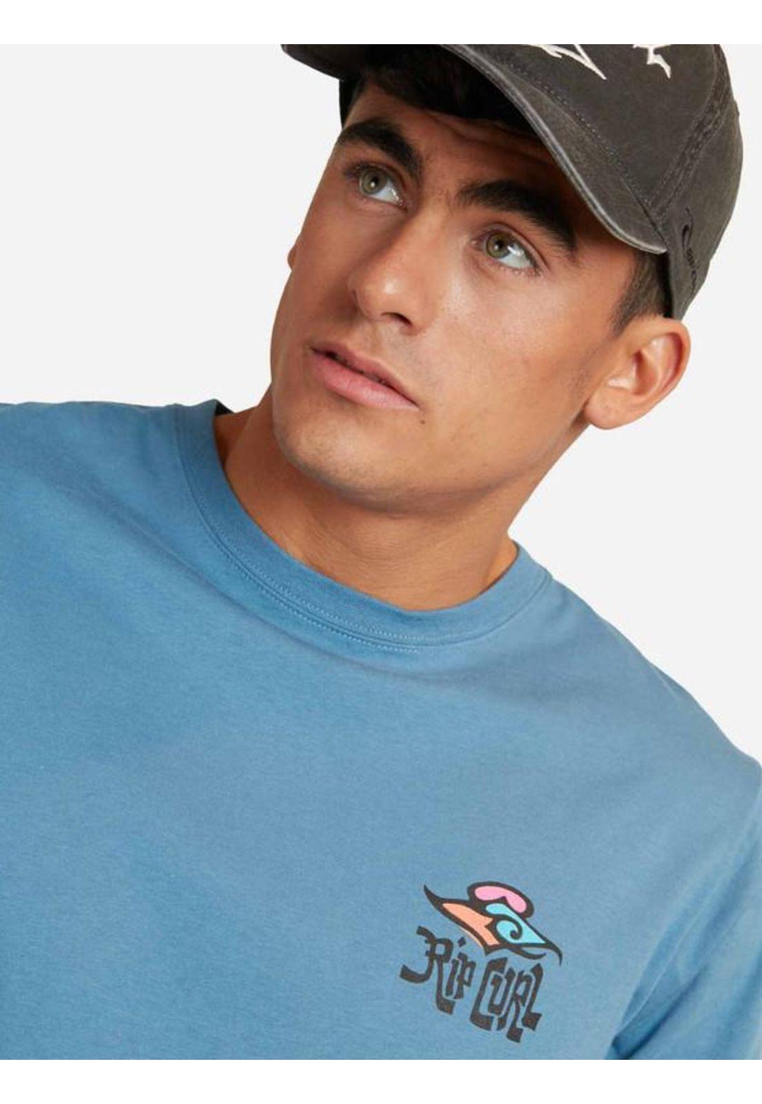 Polera Hawaii Tribe Denim Hombre Ripcurl-2