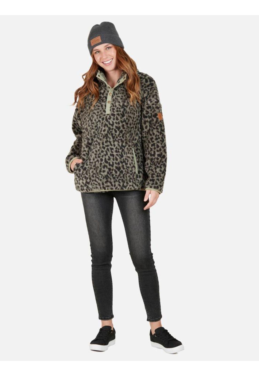 Poleron MINI CHEETAH Mujer Multicolor Rip Curl-1