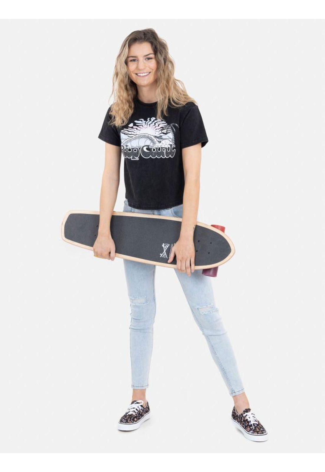 Jeans LIGHT JEANS Mujer Celeste Curl-1