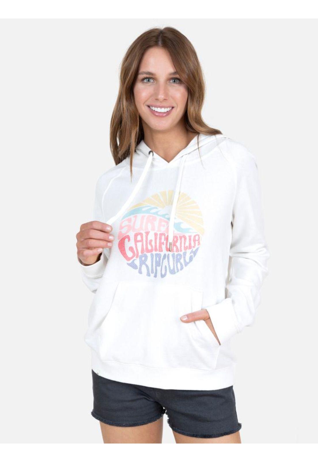 Poleron Canguro Mujer 6O212-WV22 Blanco Rip Curl-0