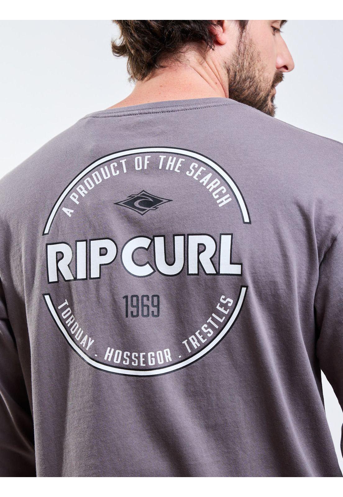 Polera ML Endless Gris Hombre Rip Curl-3