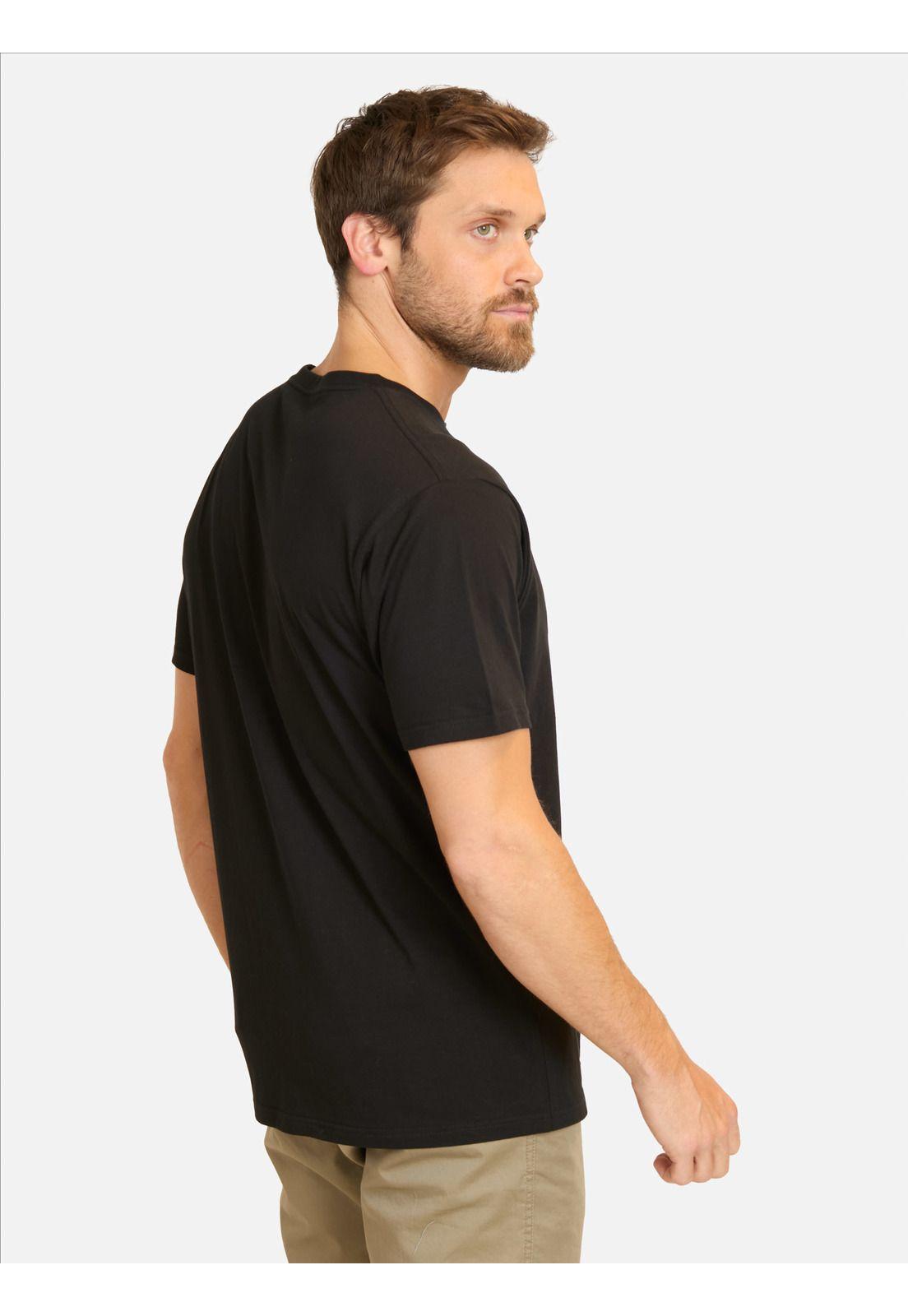 Polera MC Flow Negro Hombre Rip Curl-1