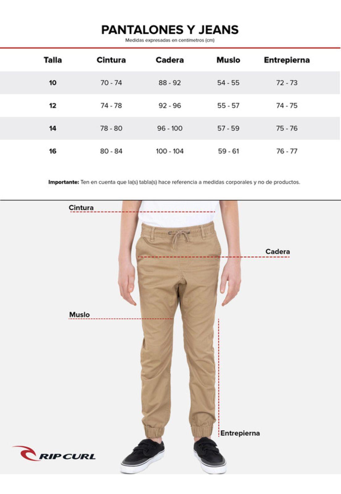 Jeans 6N109-MI21 Azul Juvenil Rip Curl-2