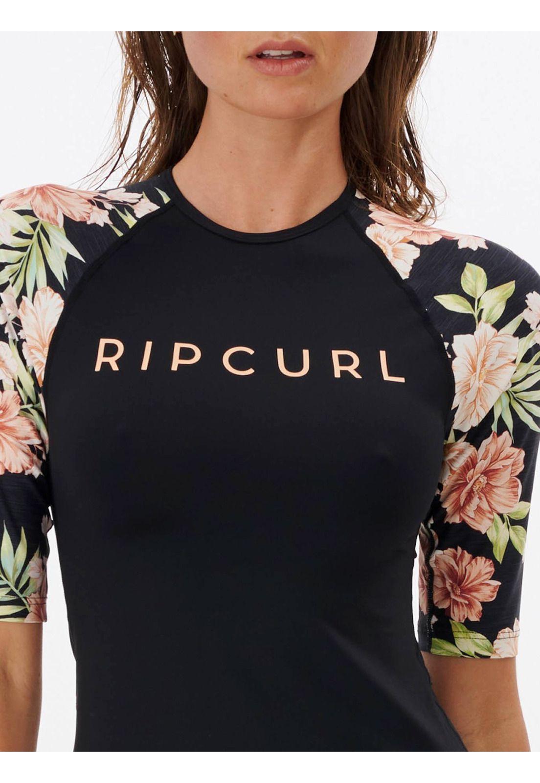Polera SOL SEEKER RELAXED SHORT SLEEV Mujer Negro Rip Curl-4