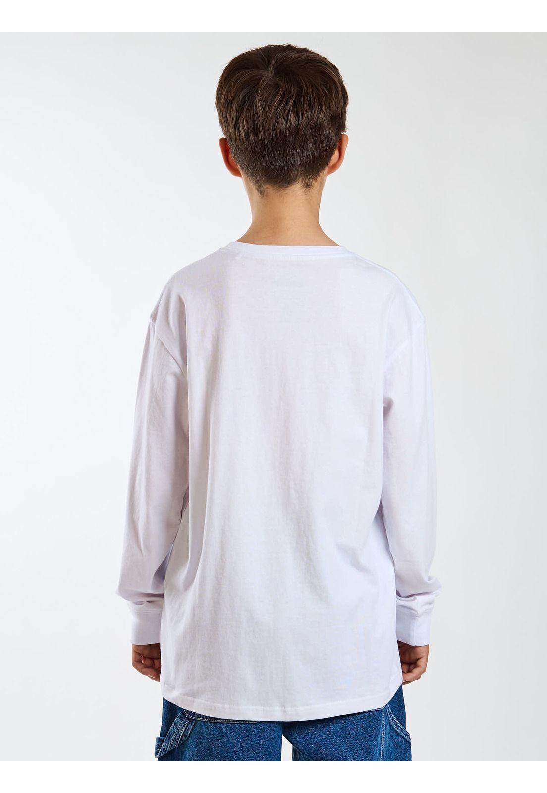 Polera ML Roam Blanco Infantil Rip Curl-2