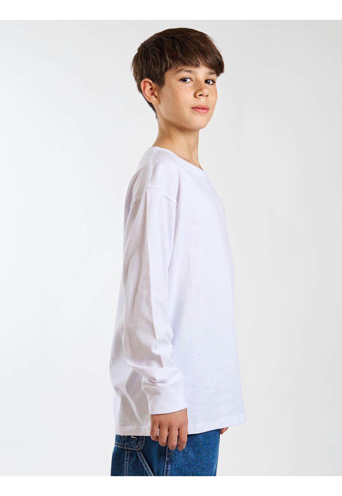 Polera ML Roam Blanco Infantil Rip Curl-3