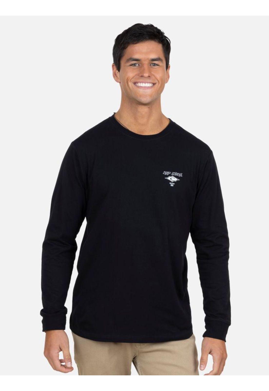 Polera Hombre 6P237-MV22 Negro Rip Curl-0