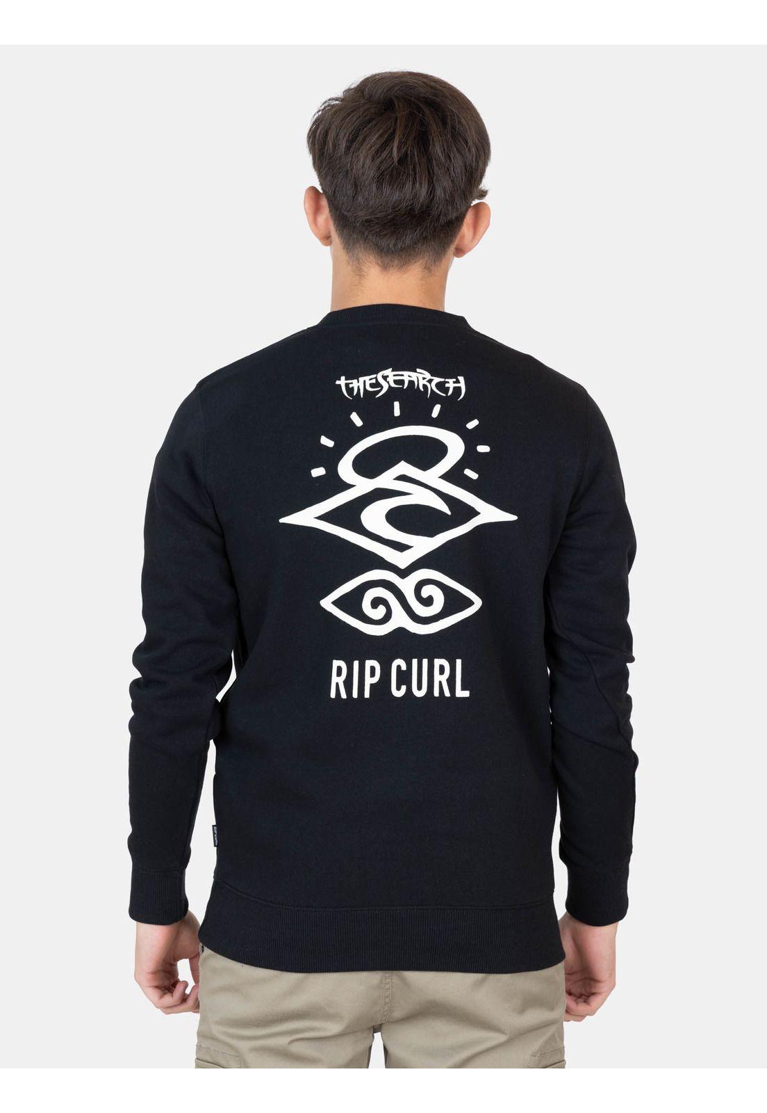 Poleron CR Stormy Negro Infantil Rip Curl-1