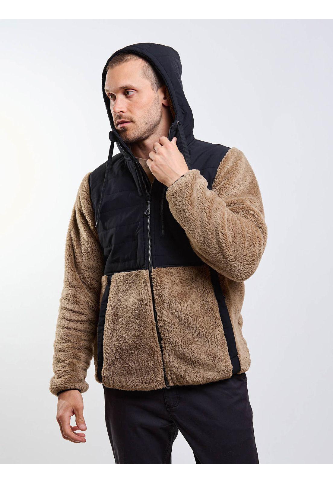 Poleron Chiporro Break Beige Hombre Rip Curl-6