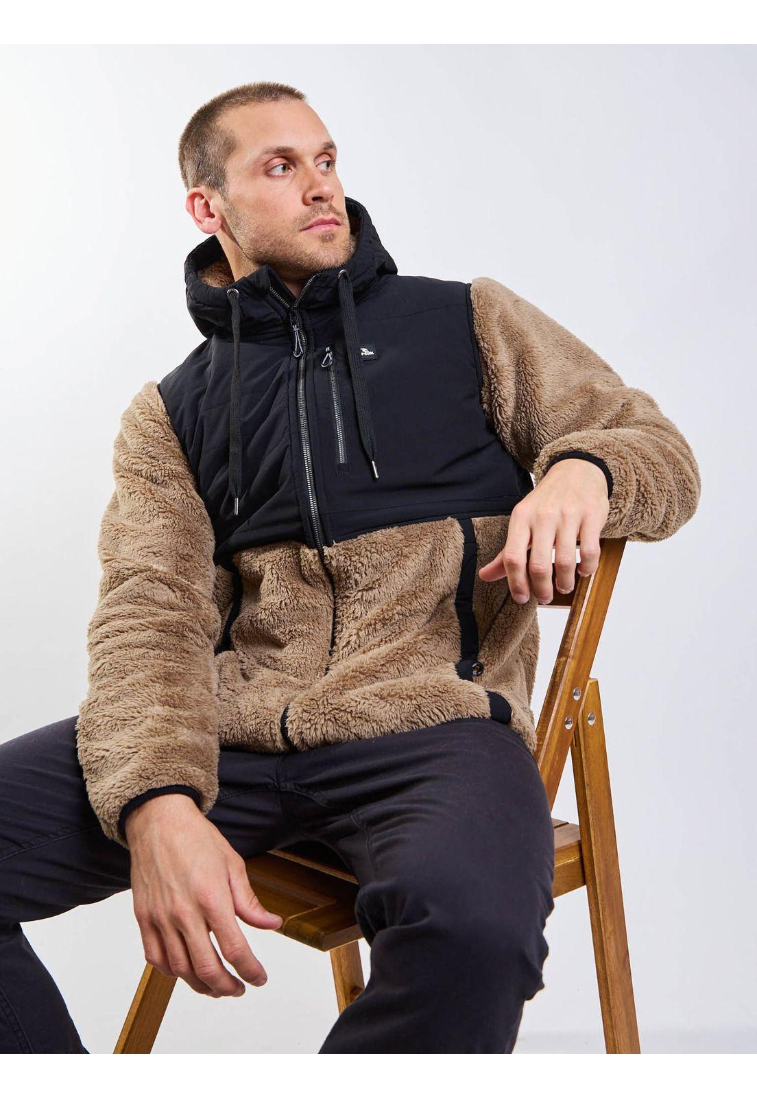 Poleron Chiporro Break Beige Hombre Rip Curl-7