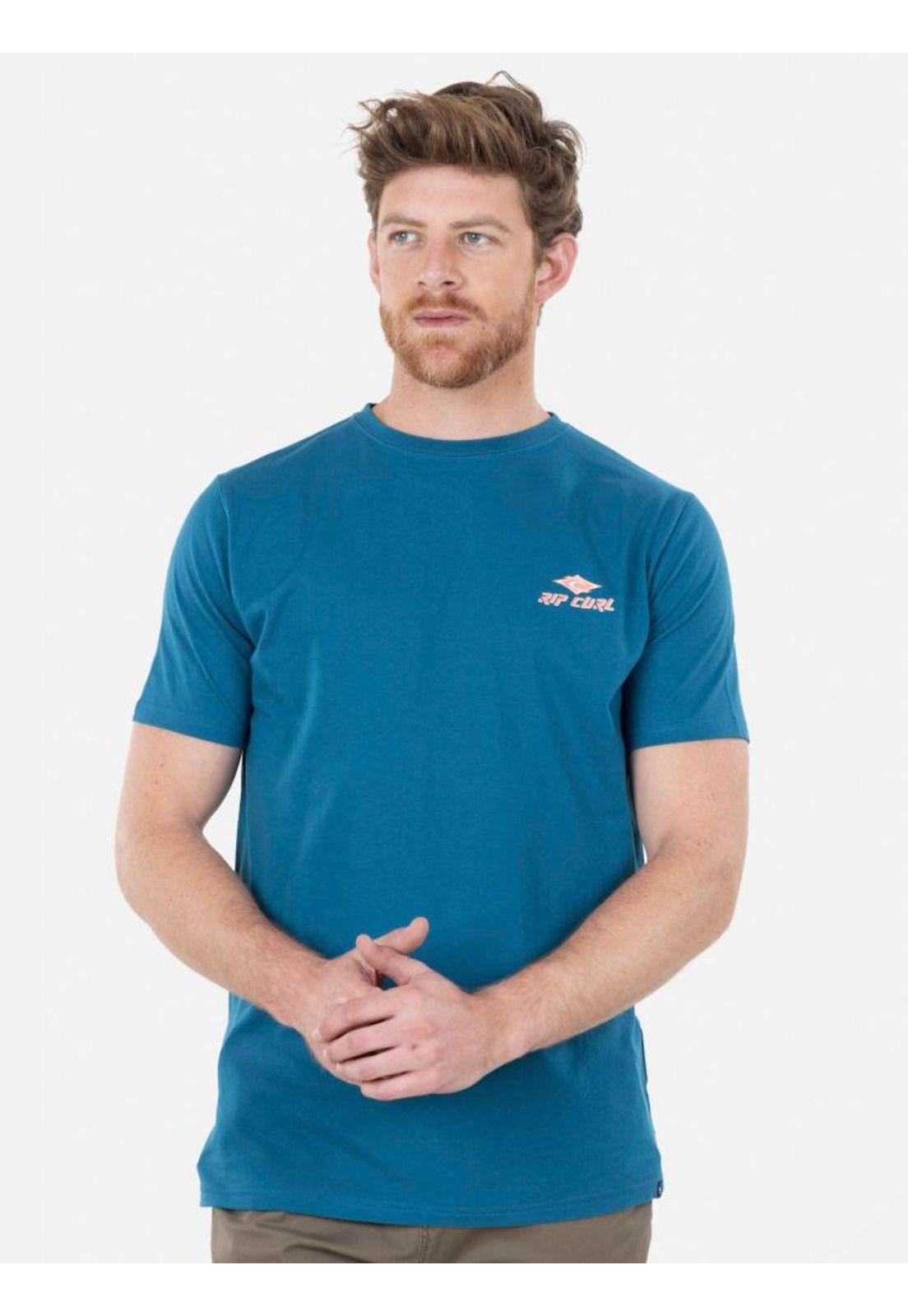 Polera 6P316 Hombre Azul Rip Curl-0