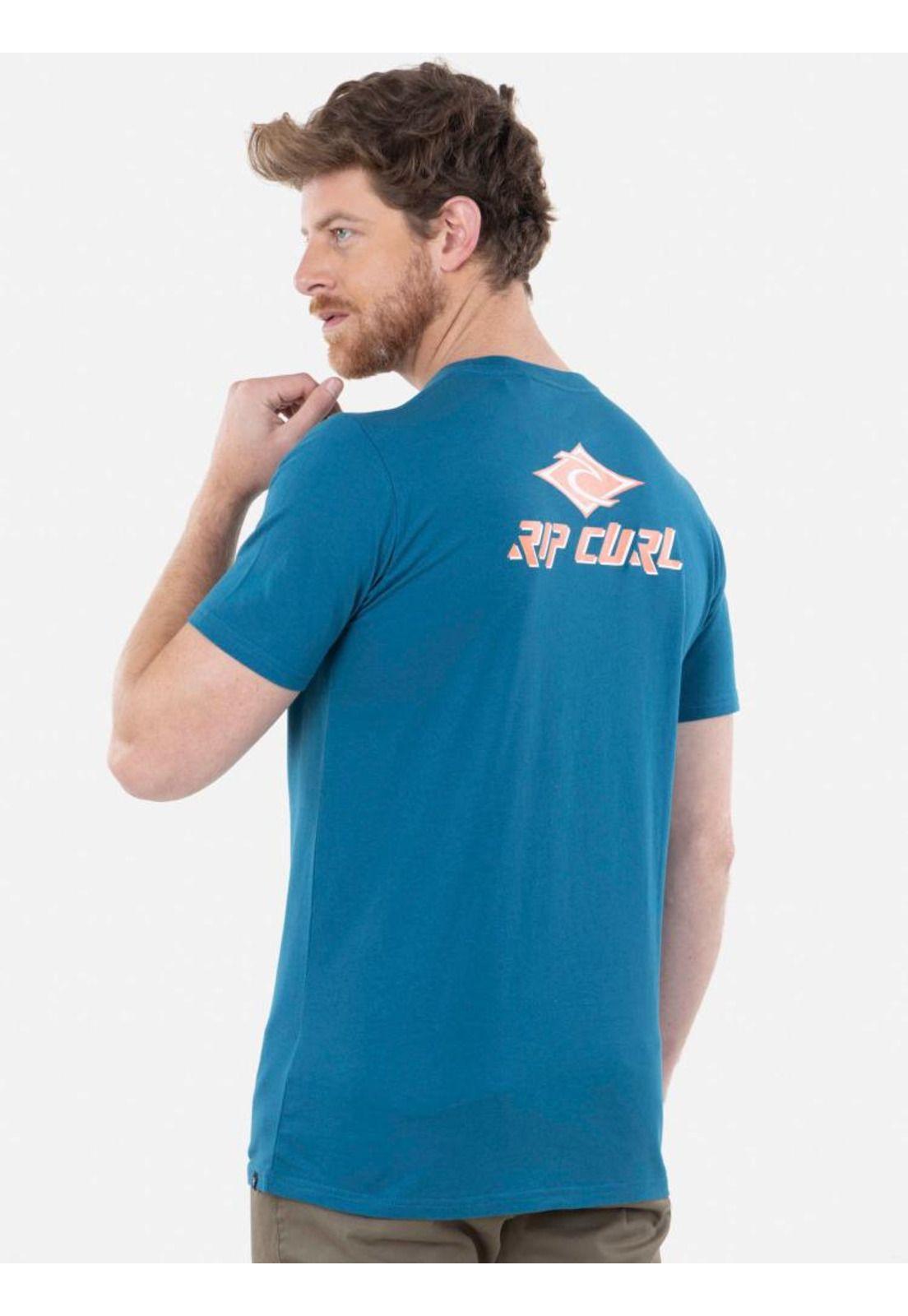 Polera 6P316 Hombre Azul Rip Curl-1