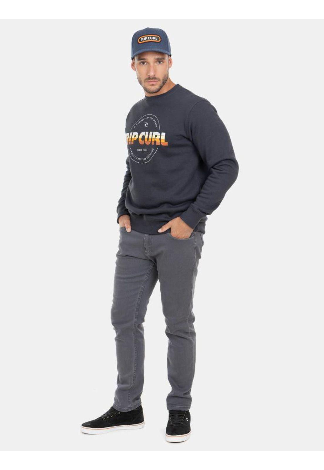 Poleron Hombre Gris Oscuro 6O217-MI20 Rip Curl-3
