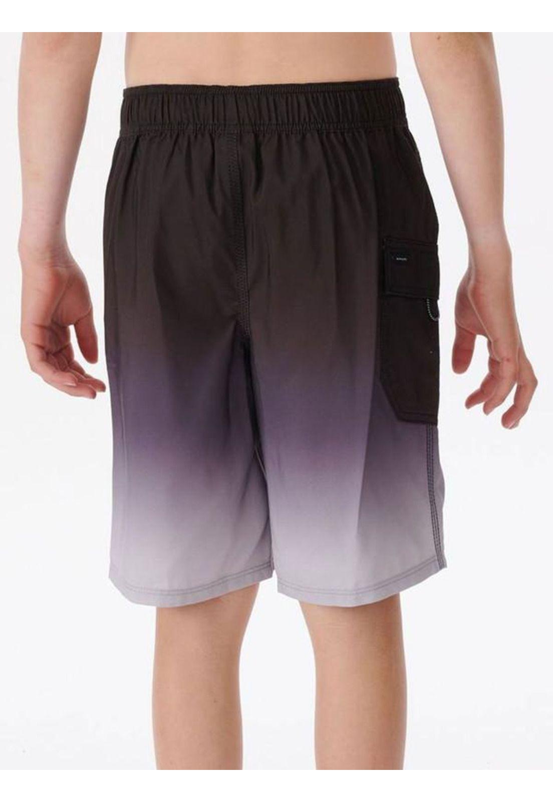 Traje De Baño Shock 18" Negro Niño Rip Curl-3