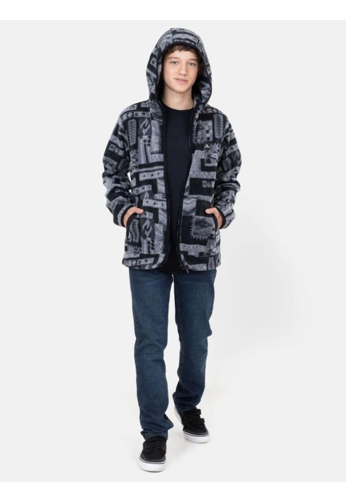 Poleron Micropolar Happiness Multicolor Infantil Rip Curl-3