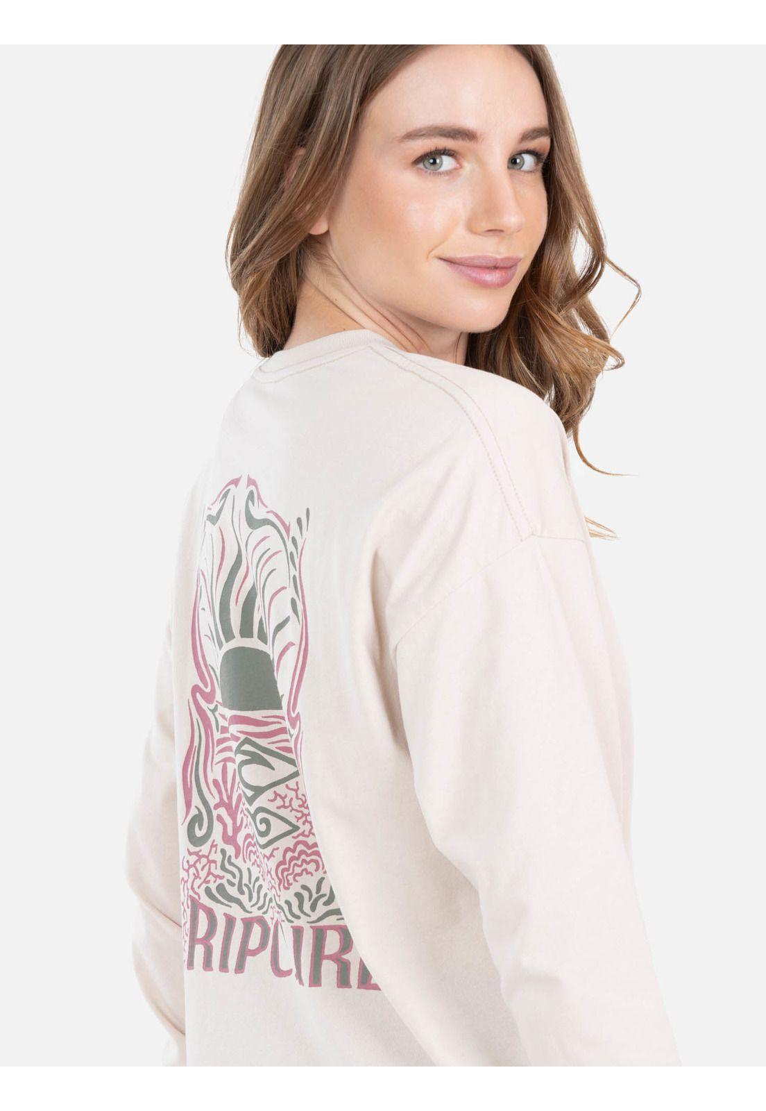 Polera ML Lala Beige Mujer Rip Curl-2