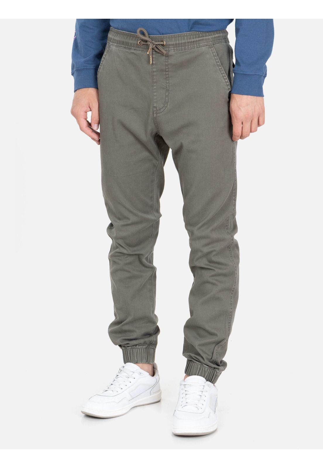 Pantalon Jogger Edge Verde Hombre Rip Curl-0