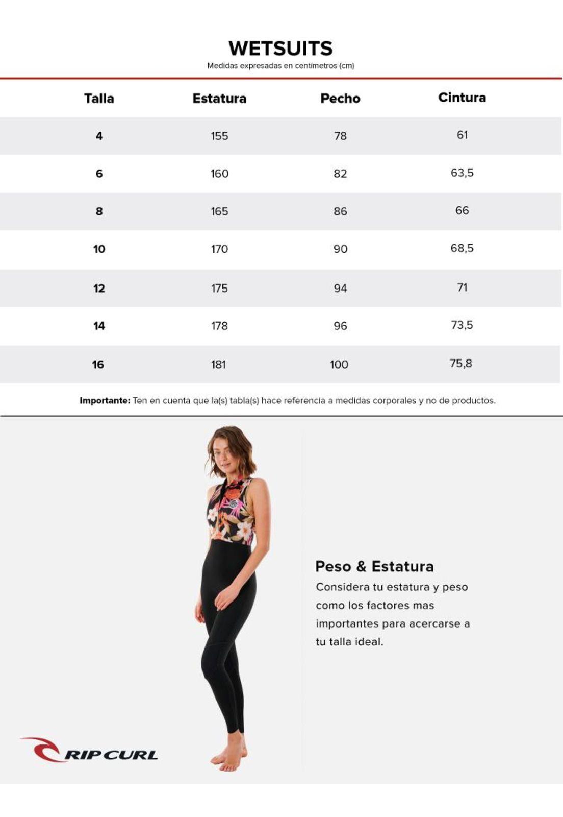 Traje de Agua womans flashbomb 4/3 mm-2