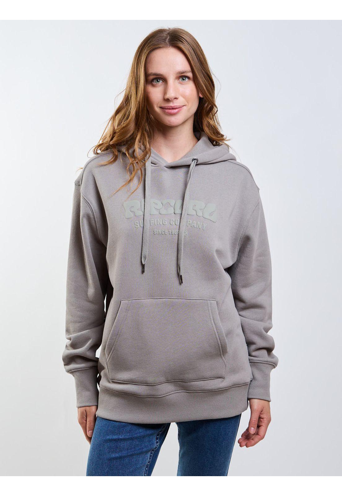 Poleron Canguro Surge Verde Mujer Rip Curl-0
