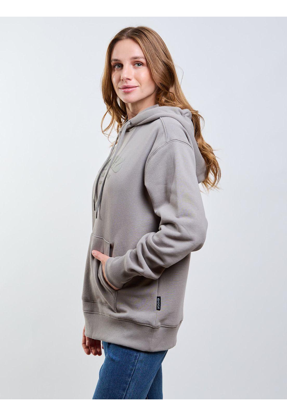 Poleron Canguro Surge Verde Mujer Rip Curl-2