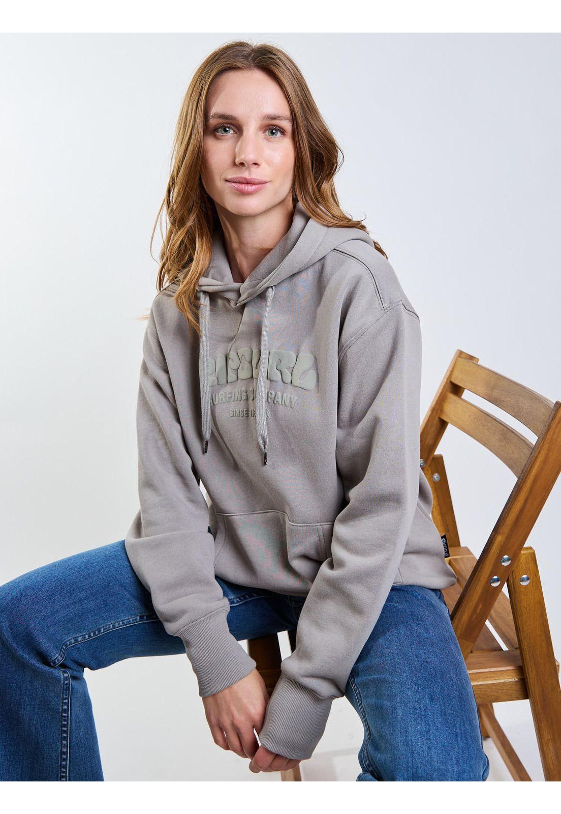 Poleron Canguro Surge Verde Mujer Rip Curl-6